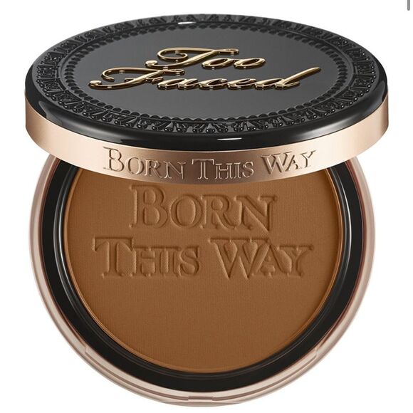 TOO FACED TOFFEE BORN THIS WAY MULTI-USE COMPLEXION POWDER FOUNDATION NEW FULLSZ - Picture 1 of 8